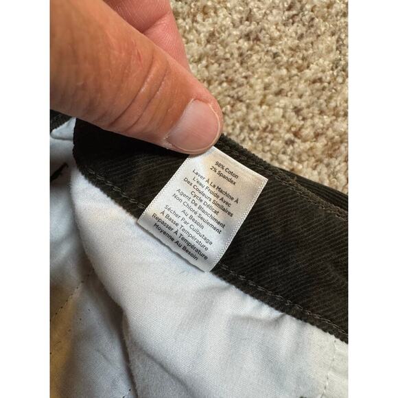 TALBOTS Brown Corduroy Pants, size 14; Curvy; Straight leg - Picture 8 of 10